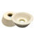 白刚玉碗型砂轮碗形砂轮125/150/200/250磨刀机砂轮陶瓷砂轮 白色碗型 125*45*32mm 60#