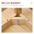 中伟（ZHONGWEI）现代简约家用餐桌实木餐桌餐桌椅组合原木色100*60+4把温莎椅