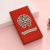 细支滑盖细烟烟盒20支烟壳自动弹盖创意个性可装南京牌炫赫门 红色贴章