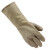 威碟耐酸碱加厚耐磨化工厂劳保橡胶手套加长防滑防水工业加厚手套 威碟长40 加厚手套白1副 XL