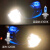 佐励ZUILILI佛山照明汽车大灯晶钻系列超亮卤素灯聚光升级改装原车替换型灯泡 0K h8 12v 35w 两只
