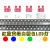 整盘 贴片发光二极管  0805 贴片LED灯珠高亮 红绿蓝白黄紫 双色 0805正白色一盘3000个