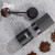 Bincoo手摇磨豆机咖啡豆研磨机手磨咖啡机家用磨豆机手动研磨器具 黑色