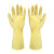 谋福 CNMF 8570 耐酸碱工业乳胶手套 加厚牛筋 工业劳保手套 纯天然乳胶手套  乳胶手套（中号） 手套 