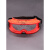 精品透明消防用防护眼镜防灰尘耐高温防酸碱防冲击工业骑行护目镜 白框透明款