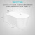 惠达优质亚克力浴缸小户型独立式1.5米1.7米家用成人洗澡浴池HD609 HD609独立式亚克力浴缸 1.7m
