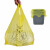 兰诗 LJD-8120 黄色医疗手提背心垃圾袋 医院诊所实验室废弃物袋 50*60CM50只装