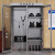 安燚 304材质1.6*0.9*0.4米含6件套 不锈钢器材柜装备柜安全器材柜QC-01