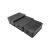 USB塑料电源外壳黑色自扣式分线盒 小接线盒线卡盒 电子仪表壳体 L-433黑色外径85*50*21mm