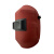 润宏工品 电焊面罩头戴款 红钢纸面罩 焊接脸部防护专用 红钢纸头戴面罩 一个价 