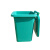 庄太太【50L】户外环卫垃圾桶大容量玻璃钢垃圾桶公园小区街道垃圾桶