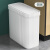 艺姿 家用按压垃圾桶自营 带盖夹缝厨房客厅卧室卫生间厕所筒纸篓12L YZ-GB115