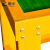 单层绝缘凳 高400mm长300mm宽500mm 绝缘工作台 玻璃钢登高凳 电 黄色 3层凳子 高1.2m米