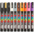 uni 三菱PC-3MPOP海报水性广告笔细字丙烯马克笔涂鸦笔0.9-1.3套装学生绘画动漫 PC-3M-紫红色