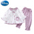 迪士尼（Disney）女宝宝秋装两件套洋气0-1-2-3岁童装4女童春季套装春秋婴儿童衣服 紫色 3花朵蝴蝶结两件套 90cm