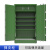 豫震虎 钢制存储柜武器装备存放柜管制器械柜 1000*500*1800mm绿色YZH-220