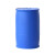 初诗 化工桶 加厚200L闭口双环桶9.5kg塑料桶工业化工包装桶水油周转桶油漆桶 蓝900*600*600mm