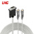 利合光电（LHG）E1线缆DB9针串口转2*L9两兆头2M路由器模块测试线 15米