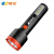 康铭 多功能便携LED锂电强光手电筒可充电家用应急灯KM-D8001橙色