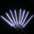 阳光 流星雨灯LED彩灯串灯户外防水防晒树上景观彩灯 8根装-下垂长45公分-白光（定制）