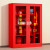 双驰安 消防柜微型消防站全套消防器材放置柜应急物资柜灭火器储存箱 1.6*1.2m三人配置