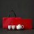束氏 羊脂玉整套茶具带茶盘茶杯陶瓷功夫茶具套装开门红白瓷礼盒 一壶四杯小套组