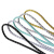 范西奢（FANXISHE）鞋带圆形绳适用于篮球鞋男款圆形鞋绳高帮黑白鞋绳 纯黑 120cm