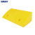 海斯迪克 塑料斜坡垫 上坡垫 三角垫汽车爬坡垫 黄色13cm高 gnjz-1067