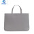 MZXM新款定制手拎包女手提包OL商务办公包笔记本15.6电脑包公文包 灰色（原版磁扣款）小款