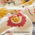 洁丽雅 （grace ）全棉斜纹四件套 简约床上用品北欧风双人被套200*230cm床单枕套 1.5/1.8米床 春天里