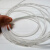 定制PU圆带圆条白色高透明TPU传动带聚氨酯皮带牛筋绳实心条23456 白色粗面直径8mm一米价