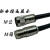 50-7馈线低损室外跳线7d-fb同轴电缆路由器网卡ap天线延长线 2-1 SMA内螺针-SMA外螺孔 1m