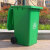 户外垃圾桶240升容量挂车分类带盖商用120小区室外大号环卫箱 30升特厚【蓝色】 可回收物