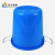 首力战神 物资 大水桶塑料桶 圆形收纳桶大容量水桶 150升蓝色带盖