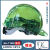 新款透明安全帽工地防砸抗压可视监理电车头盔印字 透明安全帽绿色