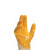 代尔塔(DELTAPLUS）201015黄色8码 轻型丁腈涂层手套 耐磨抗撕裂手套 1副装