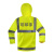 MOREYUN  荧光黄反光分体雨衣 交通警示雨衣(赠肩灯和指挥手套) 荧光黄分体 2XL175 