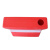 海斯迪克 道路隔离墩 红白塑料防撞墩 红水马防撞桶 56*56*33cm（8个）HK-217
