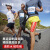 KTTAPE美国马拉松跑步装备CHN肌肉贴运动肌内效贴布绷带胶布 红色CHN款 共5米 预切20片 每片25cm