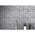 嗣音天然灰色大理石材马赛克卫生间浴室背景墙面地面滑瓷砖（50箱起发 图片