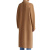 MaxMara/麦丝玛拉  MADAME系列 女士双排扣中长款羊毛大衣外套女 驼色 法码32