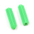 基克孚 绿色塑料膨胀管6mm 塑料膨胀螺丝涨塞胀塞胶塞墙塞彭胀管胶粒 M6【500粒/盒】 