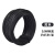 蓓尔蓝 WZD0015 PVC包塑电镀锌铁扎丝线 圆扁型黑色铁丝捆扎线 0.9mm约45米/卷