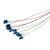 利合光电（LHG）LC/UPC 12芯束状尾纤单模1.5米 ODF配线架集束尾纤 熔接用分纤12芯尾纤室内分支缆