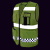 者也（ZYE）交通路政执勤反光衣夜行反光马甲安全服可印字 荧光绿 XL码