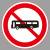 谋福（CNMF）交通标志指示牌 停车场标识牌可定制【禁止大型客车通行-贴反光膜UV（加铝槽和抱箍）】