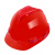 华特工程防砸安全帽 建筑工地 国标头盔 ABS塑料耐高温安全帽头部劳防用品  红色 