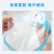 ANDX 儿童防护面罩 高清透明防风尘防喷溅保护宝宝面罩 卡通款蓝色兔子 10个/装
