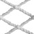 赫思迪格 JG-1372 建筑安全网 尼龙绳网楼梯阳台防护网 施工防护防坠网隔离网球场围网 3*6m(10cm网孔)