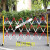 道路伸缩 护栏施工安全围栏可玻璃钢铁马电力绝缘伸缩移动警 1.2米高*2米长